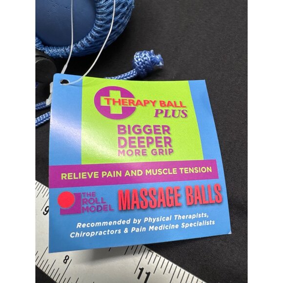 Therapy Ball Plus Massage Set For Deep Muscle Tension Relief & Grip Training By - Picture 3 of 6